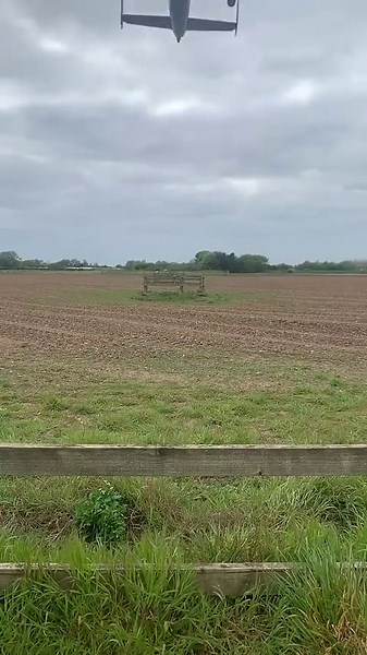 Lancaster Bomber - Merlin Engines Roar Over Head