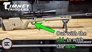 New @timneytriggers elite hunter trigger in my Remington 700 6.5 creedmoor