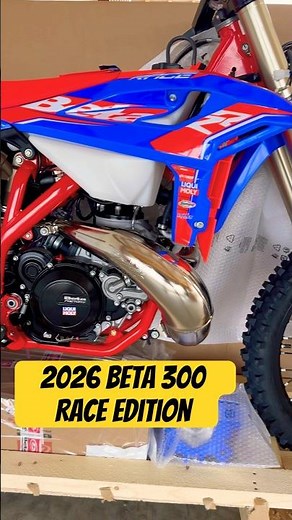 2026 Beta 300 Race Edition 300s are arriving! #BetaUSA #3SRTV #3SeasNation #Beta300RaceEdition