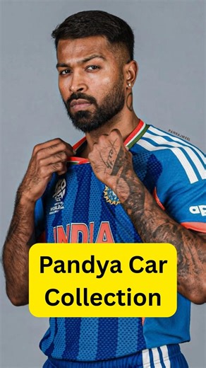 Hardik Pandya's Luxury Car Collection 😱🔥 #shorts
