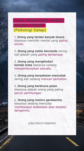 CARA MEMAHAMI ORANG DALAM 2 MENIT(Psikologi Gelap)‎#Faktaunik #Faktamenarik #Realita‎#Motivasi