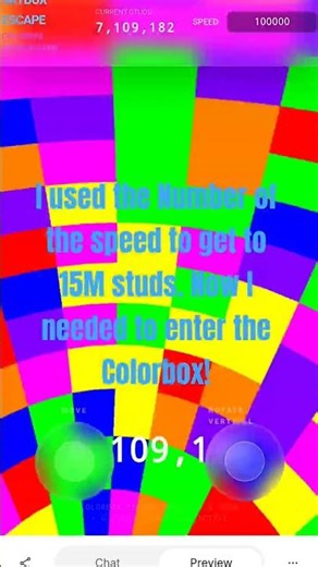 Entering the Colorbox in Google AI studio #roblox #skybox #evilbox