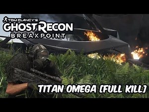 Ghost Recon Breakpoint RAID: Defeat Titan Omega! [Gargoyle ] [Full Kill Record]