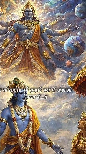 🌼जब तुम्हारी कर्म सच्चे होते हैं तब ब्रह्मांड भी तुम्हारे पक्ष #krishna#shortsfeed#shorts#viral #yt