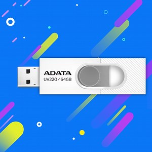 14 reactions | Quick-slide capless design The UV220 USB Flash Drive features a sliding USB connector, which smoothly extends from the drive at the push of a thumb. The capless design eliminates the hassle of lost drive caps. The UV220 is available in 3 unique color schemes. Learn more: https://www.adata.com/us/consumer/504 #ADATA #UV220 #UFD | ADATA | Facebook