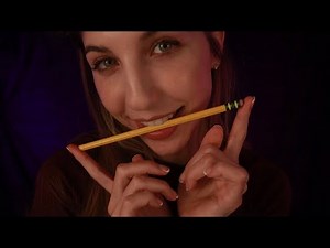 SLOW, SENSITIVE PENCIL NOMS ASMR (No Rain)