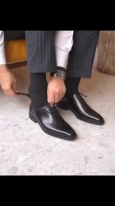 71K views · 1.3K reactions | A gentleman's choice. Stunning Handmade Wholecut Oxford Shoes - Perfect for wedding events, formal occasions and professional settings. Shop our dress shoes at Holloshoe.com #mensfashion #outfitideas #dressup #formalwear #classicstyle #menwithclass #menstyle #mensweardaily #gentleman | HolloShoe | Facebook