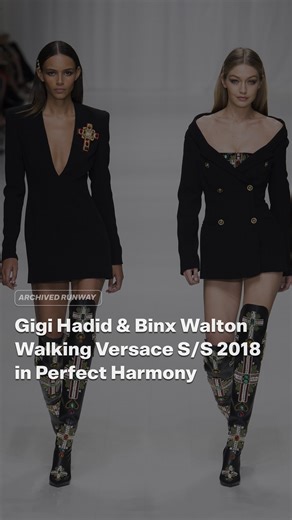 Archived Runway | Versace’s Spring/Summer 2018 collection was staged as a tribute to Gianni Versace, celebrating 20 years since his passing. Donatella... | Instagram