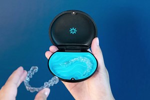 3.4K views · 14 reactions | Wondering how to store your Invisalign aligners in our new sleek cases? #InvisalignTip: Interlock the aligners instead of stacking them up! Try shuffling them around a little until they are positioned like the aligners in our video :D | Invisalign Singapore | Facebook