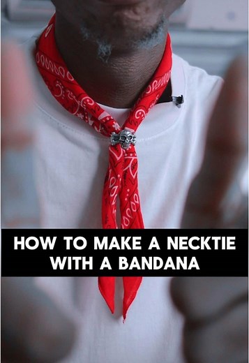 How to Create a Stylish Bandana Necktie