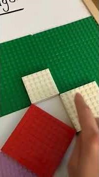 Le théorème de Pythagore avec des blocs LEGO !