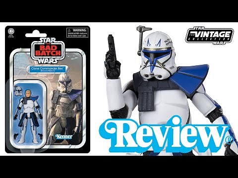 The Vintage Collection Clone Commander Rex (Bracca Mission) VC317 Review