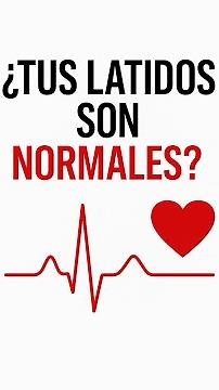 ¿Tienes la frecuencia cardíaca alta o baja? Esto es lo que significa… ❤️