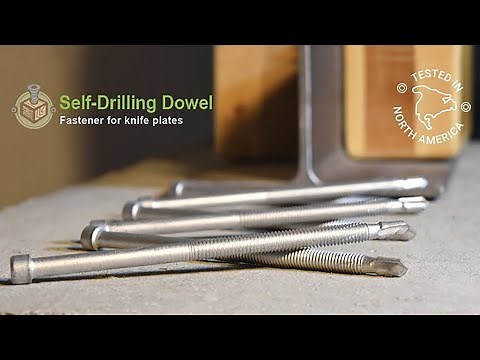 Self Drilling Dowel Installation