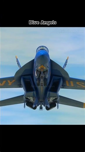 F/A-18 Blue Angels retracts landing gear