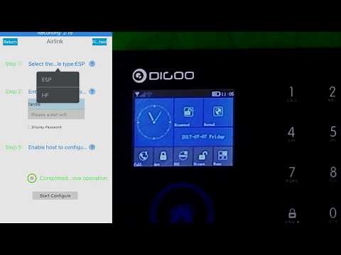 Digoo DG HOSA WiFi Setup