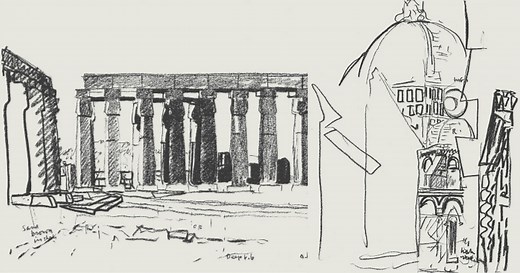 an autobiography in pictures: see louis kahn's drawings and travel sketches in new book set