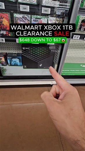 WALMART XBOX SERIES "X" 1TB ARE NOW DOWN TO $67 FROM $648! Our group is always posting the BEST leads you can buy and then flip for easy profits! Want to know exactly which items on clearance in your area? Comment “DEAL” below to join our FREE group! #clearance #deals #clearancefinds #resell #reselling #hiddenclearance #walmart #xbox #xboxseriesx | John Patrick Deals