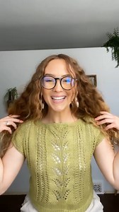 8.7K views · 225 reactions | You did THAT   knits.knots.by.crysta on ig ✨ Pattern: Fern Leaf pull-over (modified) 臨 Yarn: @knit_picks Lindy Chain in Celery | Knit Picks | Facebook