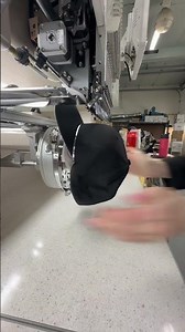 Loading a hat for embroidery on SWF embroidery machine #embroidery