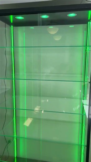 Stop Using Cheap Displays – Upgrade to LuxCore™ Glass Cabinet | RGB Lighting