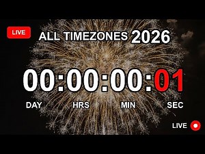2026 Countdown LIVE 🌍 | New Year in EVERY Country!