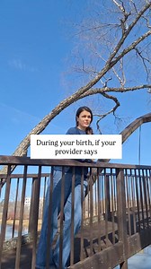 Say this 👇 "Can you tell me who exactly that's best for? Because I know The American College of Obstetrics and Gynecologists (ACOG) state, 'no one position needs to be mandated nor prescribed,' for giving birth. And I feel it's best to stay exactly where I am now" Or "I feel it's best for me to try X position right now" 🌟🌟🌟🌟🌟 Ideally, this is highlighted in your birth plan. This convo with your provider or team of providers should happen BEFORE your birth so you know everyone is on board w