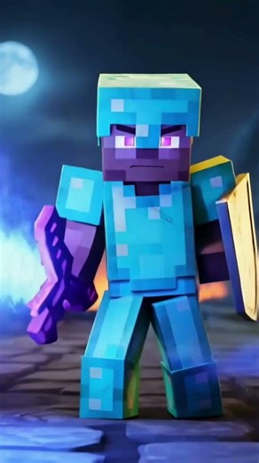 MINECRAFT - THE POWER OF INFINITY! 💎⚡️#shorts