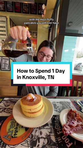 Even if you only have one day to visit Knoxville, make it count 😉 #visitknoxville #knoxvilletn #travelideas #knoxville #tnvacation