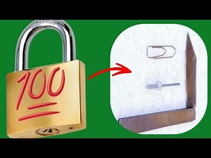 3 Way's To Open Lock Without key || simple and secret way ||