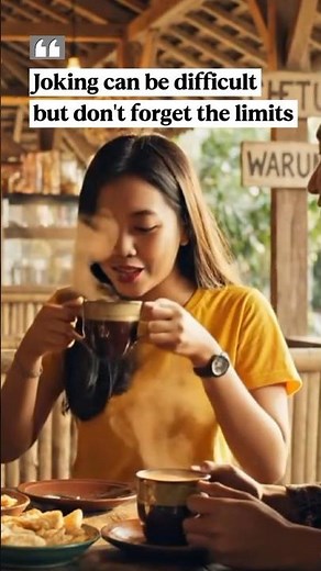 A Javanese woman reminds her friend of the limits of joking #education #shorts