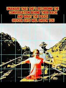 Unaware That Shes Recording the Conversation Behind Their Back and What the Police Officer Says Wi