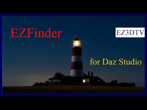 Blazing fast search! ZFinder Suite For Daz Studio Part 10 | Ez3DTv
