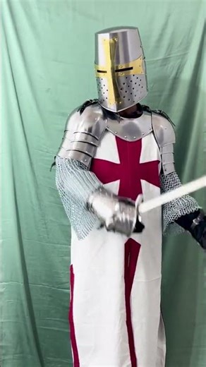 Artisans Hub Templar Knight Costume – Full Armor & Chainmail | 30% Christmas Sale!