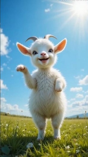 🤯"Funny Dancing Goat Kid🥶 | Cutest Animal Dance Ever! #Shorts"