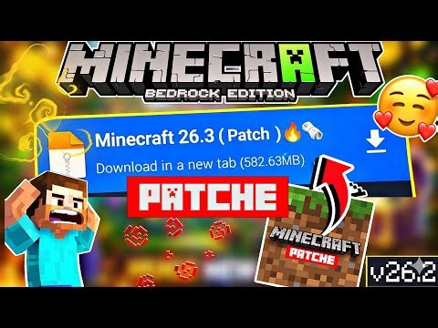 ✨🚀 Minecraft PE 26.3 Update 🔥 | 💀 New Features & Changes Overview | MCPE 1.26.3. Google play Store