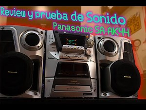 Review y prueba de sonido Panasonic SA-AK44