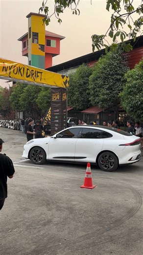 1st prize ​in EV class 🥇 Best lap time in all classes 🏆 အမှတ်တရ ဘဝရဲ့ပထမဆုံး time attack ပြိုင်ပွဲ မှာ 3 2 1 Go ဆို​ Back gear ထိုးထားတာ​မေ့ပြီး ​နောက်ပြန်ထွက်တာ 🤣 အမှတ်တရ​ပေါ့ 🏁❤️# #nyokidrift #car #motorsport #ev #myanmartiktok🇲🇲🇲🇲
