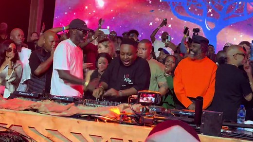 Black Coffee B2B Shimza Live Set at Kunye Festival