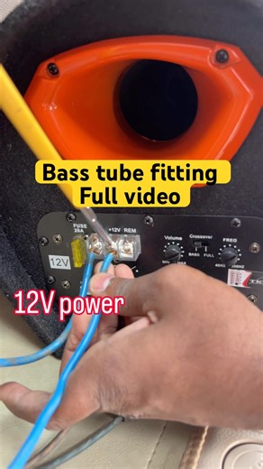 How to easily fit bass tube in car? How to install bass tube