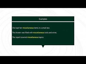 miscellaneous # Expand Your English Vocabulary