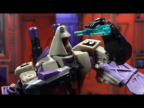 TFA Blitzwing: Where the hell is the boss!? {Transformers Stop Motion Animation}