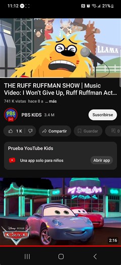 ruff ruffman crying