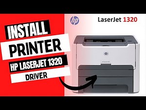 Download and install printer driver Hp laserjet 1320 for window 10&8 \\ 32&64 bit