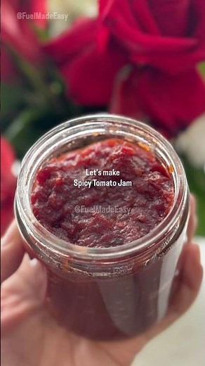 Spicy Tomato Jam (Viral LA bagel place's secret flavor bomb 🔥)