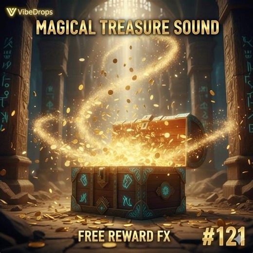 Game Treasure Found! ✨ | Magical Reward Sound Effect | VibeDrops #121