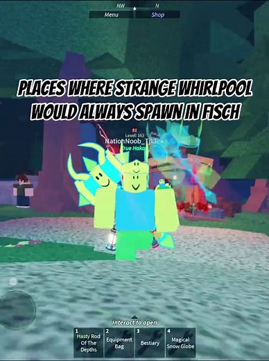 Strange Whirlpool Locations in Fisch: A Complete Guide