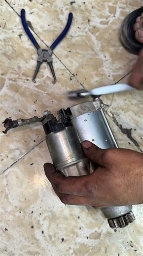 starter motor open
