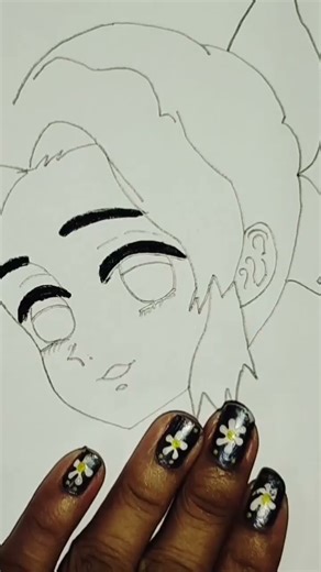 Shinobu kocho drawing step by step, anime drawing, demon slayer series #drawing #ayomelukis #anime