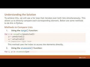 How to Compare Two Python Lists Row by Row for Matches